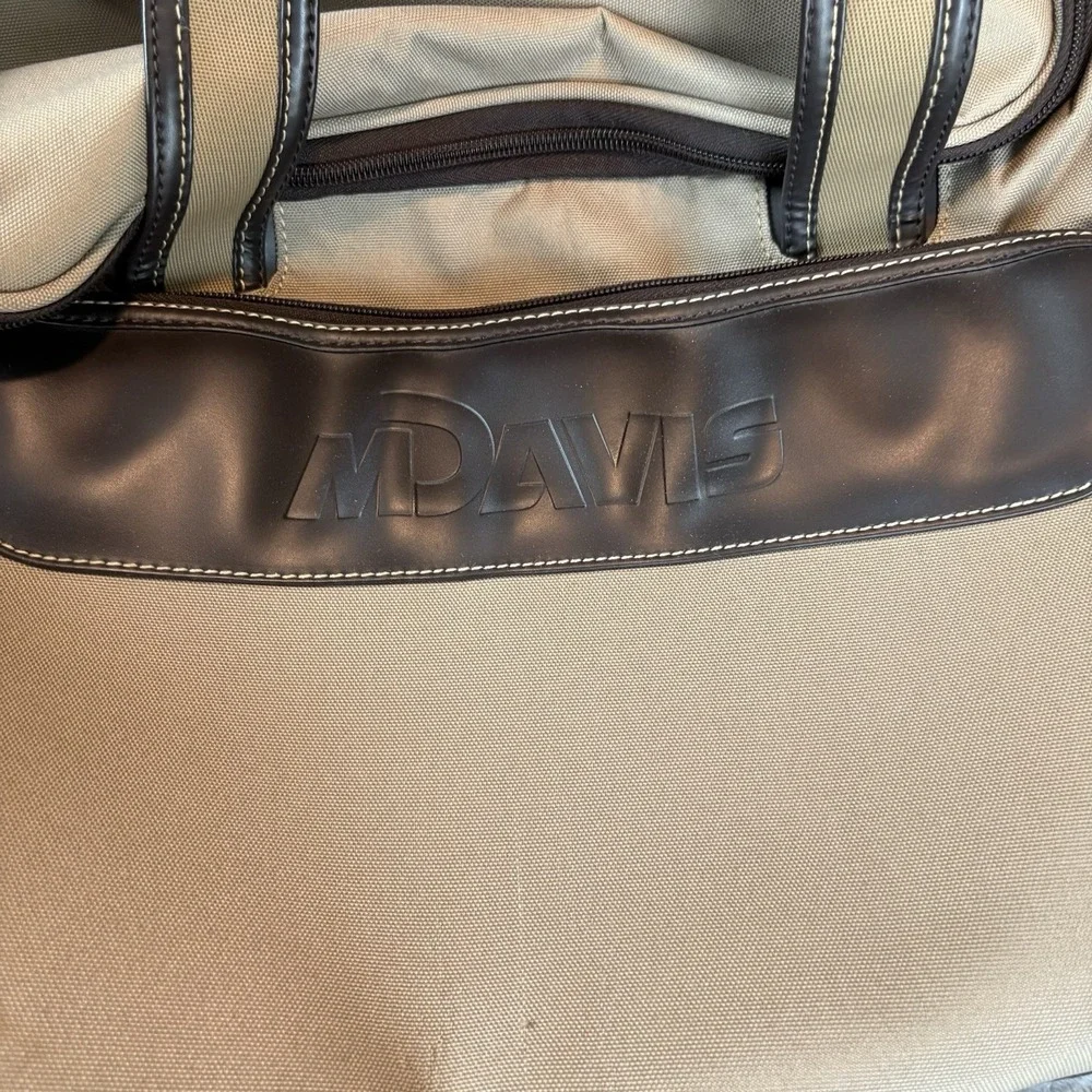 Dockers MDavis Tan Mid Size Duffel Bag